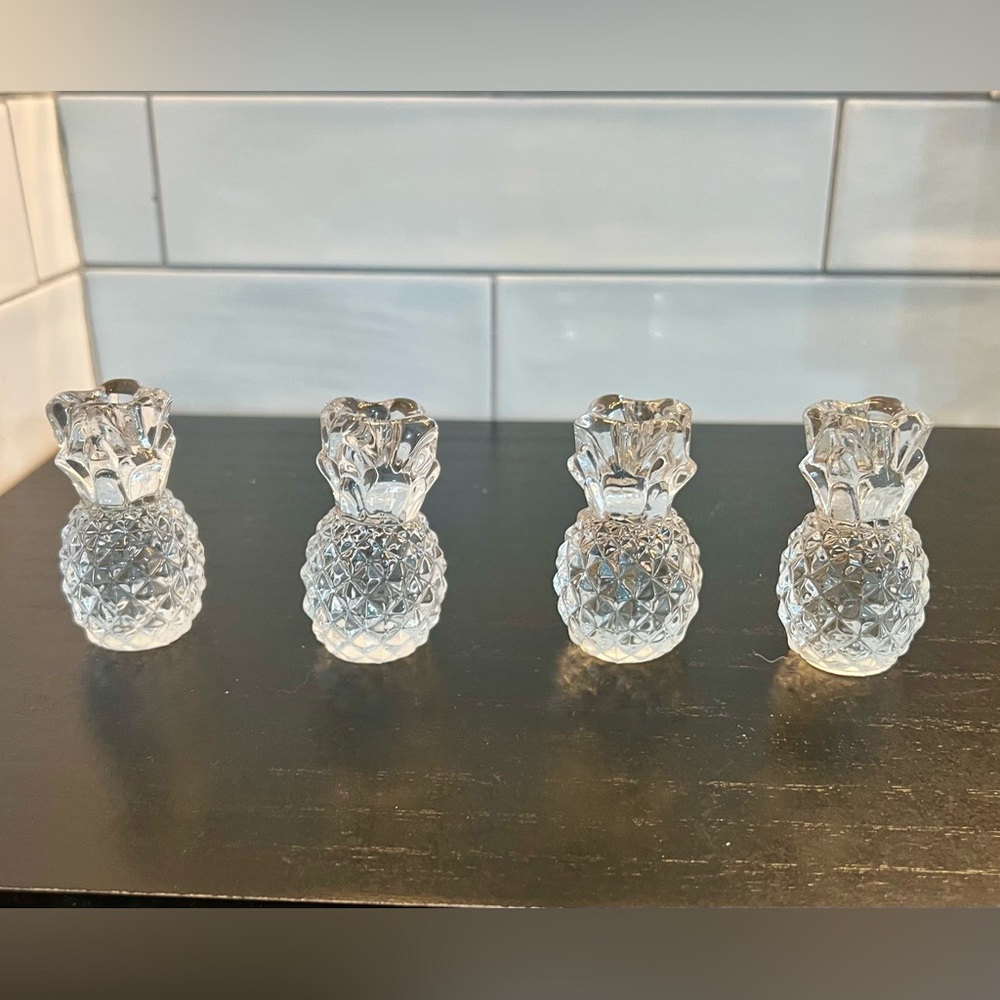 Williams Sonoma  Pineapple taper holders